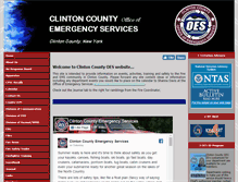Tablet Screenshot of clintonoes.org